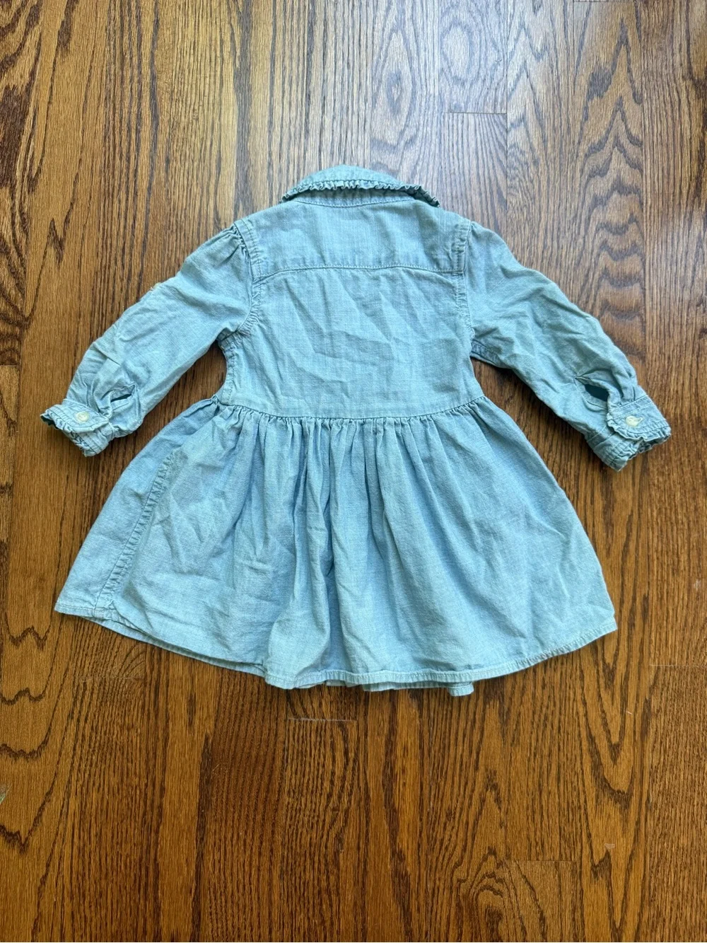 Ralph Lauren Chambray Denim Shirt Dress 6 Months